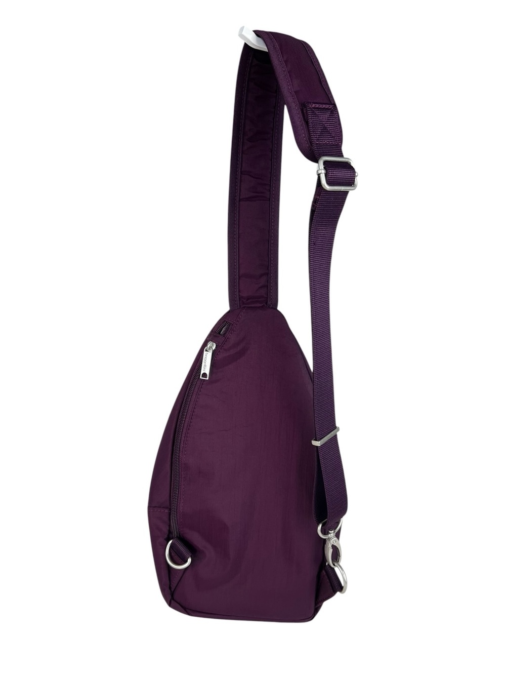 Baggallini Anti Theft Sling Crossbody Backpack RFID Purple NWT Travel Bag Plum - Picture 2 of 7